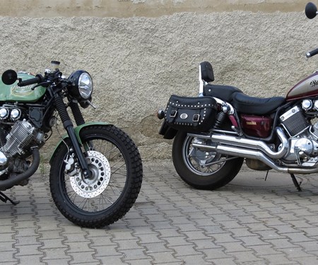 XV 535 "JS" vs. XV 535 Virago XV 535 "JS" vs. XV 535 Virago