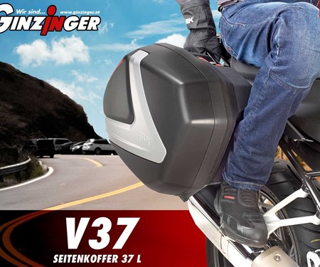Givi Seitenkoffer V37 - für mehr Komfort! Givi Seitenkoffer V37 - für mehr Komfort!