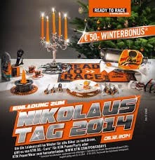 KTM Nikolaustag 06. Dezember 2014 Bild 1: KTM Nikolaustag 06. Dezember 2014