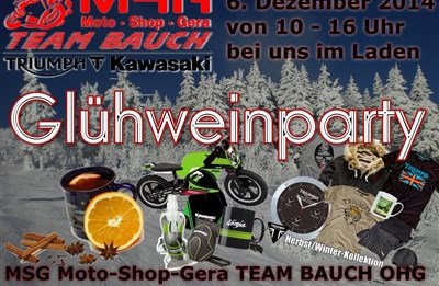 Glühweinparty bei MSG TEAM BAUCH in Gera