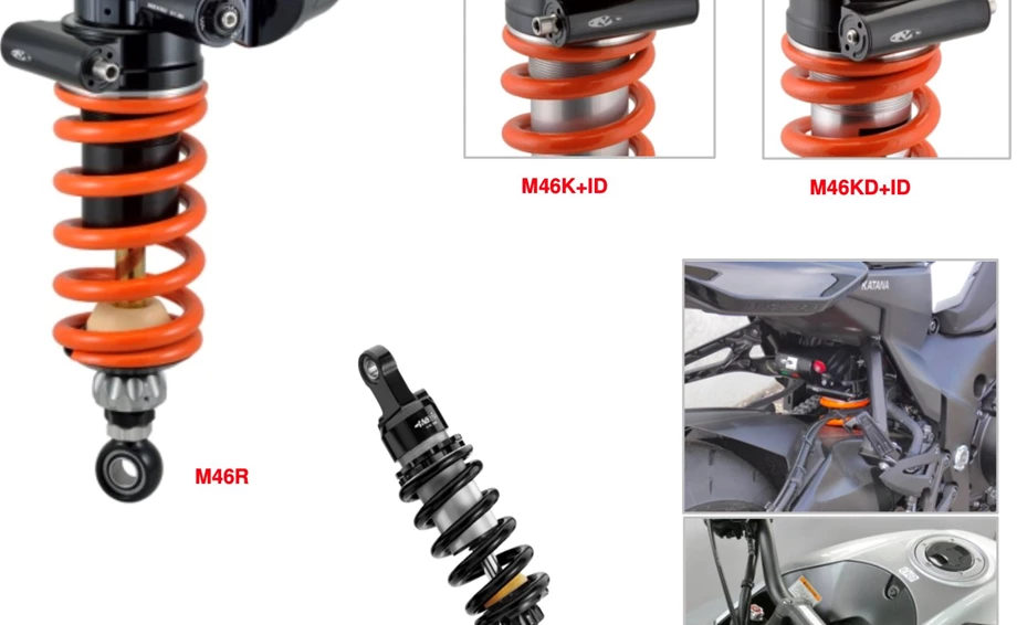 Suzuki GSX-S 1000 Katana und GSX 250R: Matris Fahrwerksoptimierungen erhältlich! Bild 4: Suzuki GSX-S 1000 Katana und GSX 250R: Matris Fahrwerksoptimierungen erhältlich!