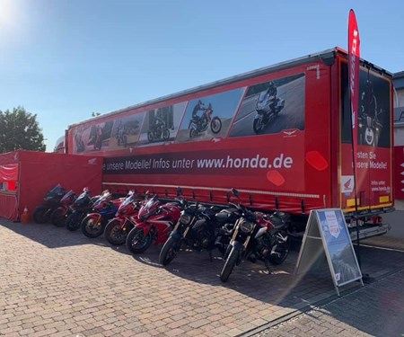 Der Probefahrt- Truck ist dieses Wochenende bei uns!! 