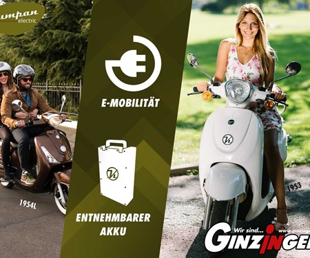 Kumpan E-Scooter bei Ginzinger! Kumpan E-Scooter bei Ginzinger!