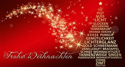 Frohe Weihnachten / Betriebsurlaub