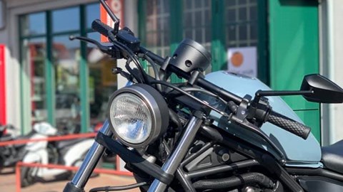 Lenkerumbau Honda CMX500 Rebel