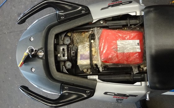 Da hat sich eine Maus im Motorrad verirrt - Bild 1 Da hat sich eine Maus im Motorrad verirrt - Bild 1