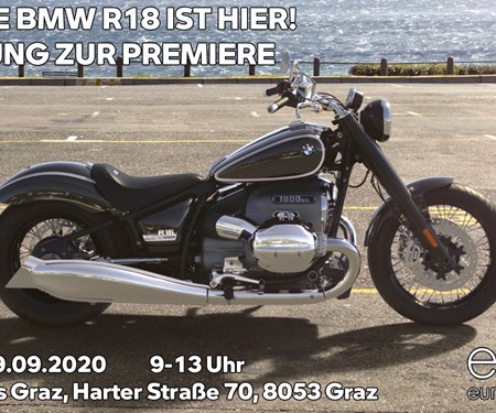 Einladung BMW R18 Sonderöffnungstag Einladung BMW R18 Sonderöffnungstag