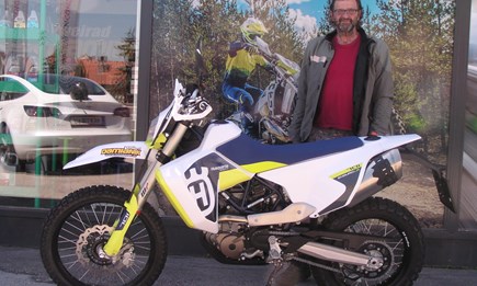 Husqvarna 701 Enduro LR geht auf Reisen!