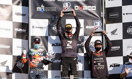 MX Open ÖM Tagessieg für Johannes Klein in Oberdorf