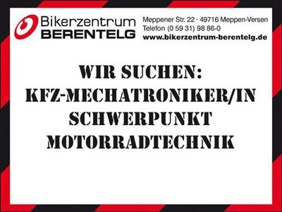 KFZ-Mechatroniker/in Schwerpunkt Zweirad gesucht 