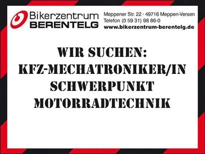 KFZ-Mechatroniker/in Schwerpunkt Zweirad gesucht  Bild 1: KFZ-Mechatroniker/in Schwerpunkt Zweirad gesucht