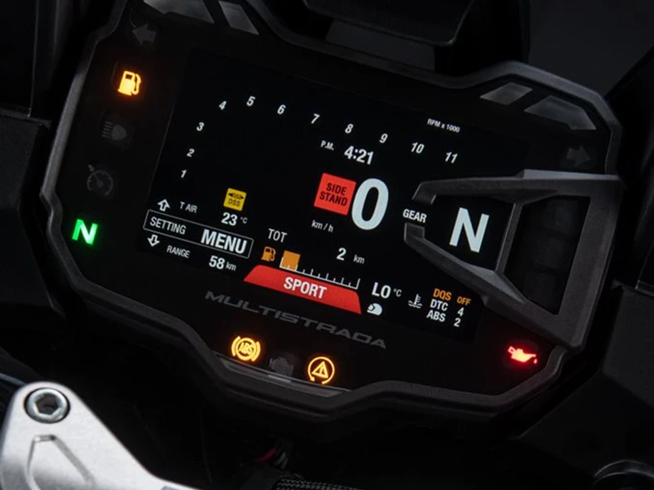 2021 Multistrada 950 S GP WHITE  Bild 4: 2021 Multistrada 950 S GP WHITE