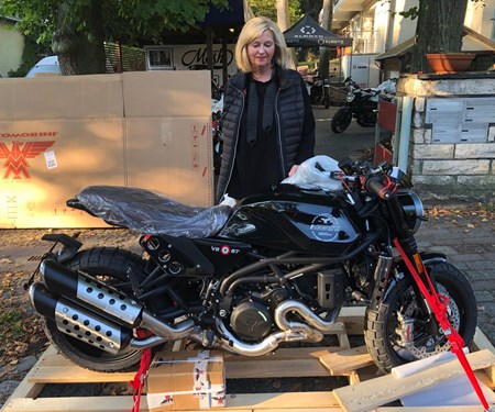 Die neue Moto Morini Super Scrambler 1200 ist eingetroffen - wunderbare Verarbeitung und ein Traum Motor!