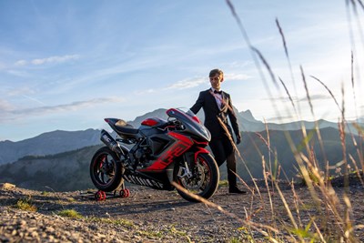 MV Agusta extreme riding is back with "Mr Nogues II"