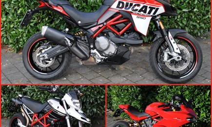 Für Ducati Fans haben wir ein paar Sahnestücke zur Verfügung !!