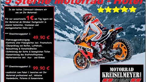 Wellness für dein Motorrad 