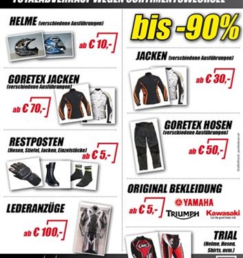 Totalabverkauf bei Gesslbauer Totalabverkauf bei Gesslbauer