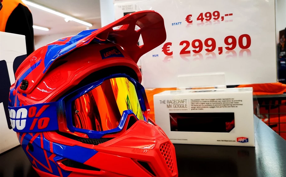 LEATT Crosshelm statt 499,- € für nur 299, 90 € - Größe M - Nur 1 Stück verfügbar !! Bild 1: LEATT Crosshelm statt 499,- € für nur 299, 90 € - Größe M - Nur 1 Stück verfügbar !!