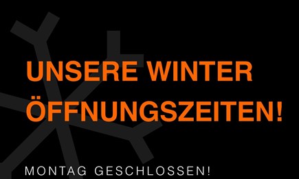 Winteröffnungszeiten