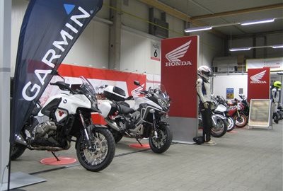 Honda Semmler - Messestand steht !