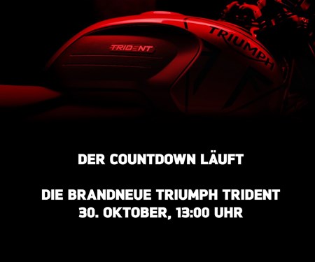 30. Oktober: TRIUMPH Trident - Online-Live-Präsentation