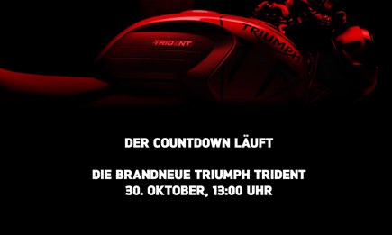 30. Oktober 2020: TRIUMPH Trident - Online-Live-Präsentation
