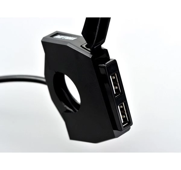 Dezent und funktionel: USB Port am Lenker Bild 1: Dezent und funktionel: USB Port am Lenker