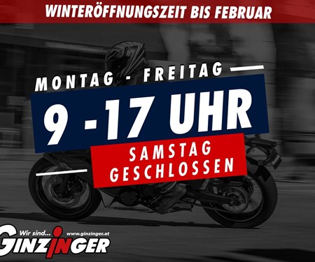 Winteröffnungszeiten Ginzinger! Winteröffnungszeiten Ginzinger!