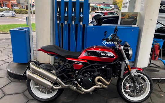 Jetzt ist die letzte von 30St weltweit, die wunderbare Moto Morini Milano 1200 Limited Edition endlich eingetroffen.  - Bild 6