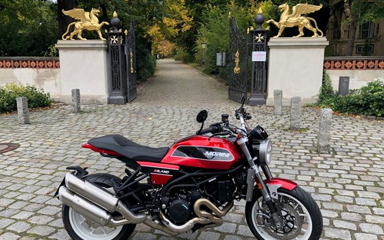 Jetzt ist die letzte von 30St weltweit, die wunderbare Moto Morini Milano 1200 Limited Edition endlich eingetroffen.  - Bild 9