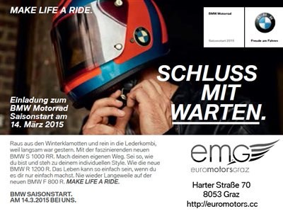 BMW Saisonstart 2015 BMW Saisonstart 2015