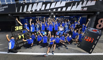 EMPHATIC DOUBLE VICTORY FOR SUZUKI AS MIR TAKES DEBUT WIN 