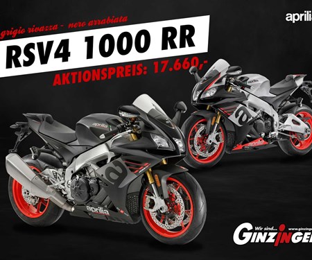 Aprilia RSV4 1000 RR zum Aktionspreis!