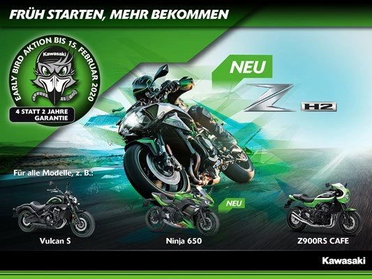 KAWASAKI EARLY BIRD-AKTION  - ab 23.11.20 - 20.02.2021 Bild 8: KAWASAKI EARLY BIRD-AKTION  - ab 23.11.20 - 20.02.2021