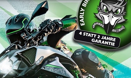 KAWASAKI EARLY BIRD-AKTION  - ab 23.11.20 - 20.02.2021