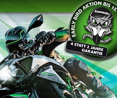 KAWASAKI EARLY BIRD-AKTION  - ab 23.11.20 - 20.02.2021