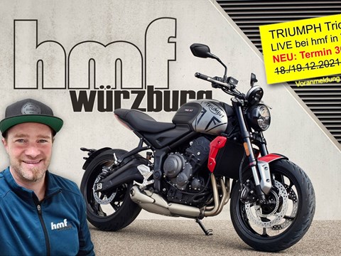 Triumph Trident 660 live bei hmf am 18./19.12.2020