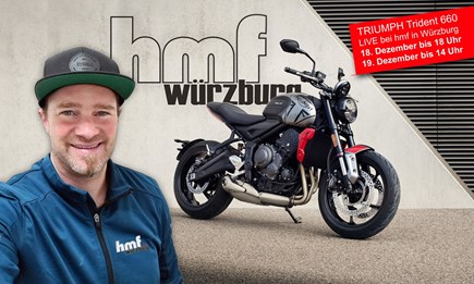 Triumph Trident live bei hmf am 18./19.12.2020