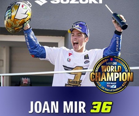 Suzuki ist MotoGP-Weltmeister 2020!