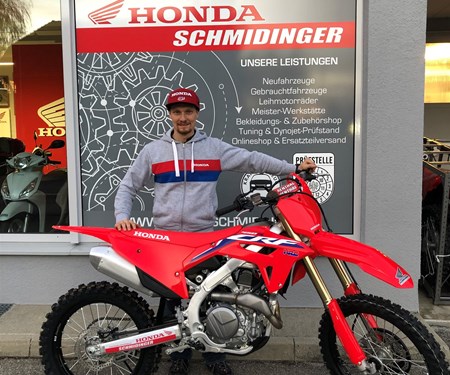 Honda CRF450R 2021 eingetroffen - Testbike verfügbar