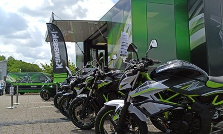 Kawasaki-Roadshow Neumodell-Präsentation 2021