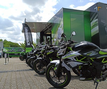 Kawasaki-Roadshow Neumodell-Präsentation 2021