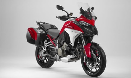 Die neue  Multistrada V4S mit Radar ist da.