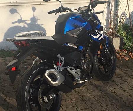 Cool Blue,  125er Street Fighter von FKMotors für 2999.-, Neufahrzeug,