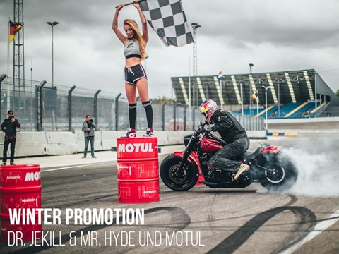 WINTER PROMOTION -  Dr. Jekill & Mr. Hyde + Motul