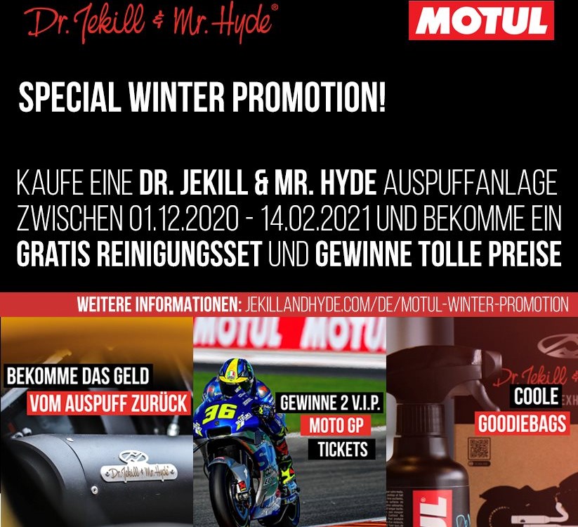 WINTER PROMOTION - Dr. Jekill & Mr. Hyde