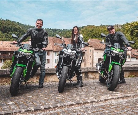 Kawasaki Z900 – 125 PS, 95 PS und 48 PS im Vergleich