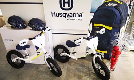 ...noch kein Geschenk ? Husqvarna Laufrad