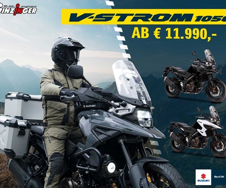 Suzuki V-Strom 1050 in AKTION!