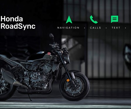 „Honda Smartphone Voice Control system” und „Honda RoadSync App“ für Motorräder